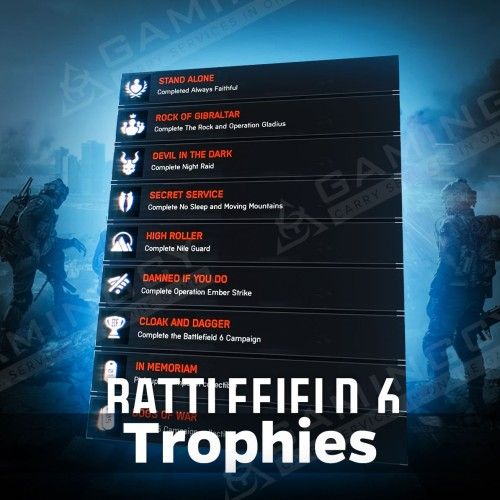BF6 Trophies