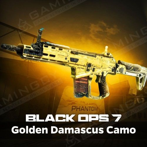 Golden Damascus Camo