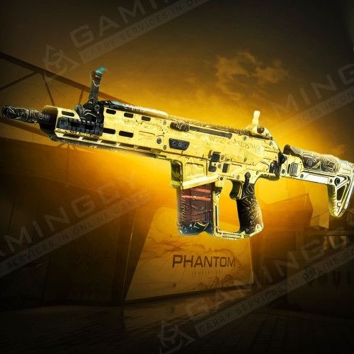 Golden Damascus Camo