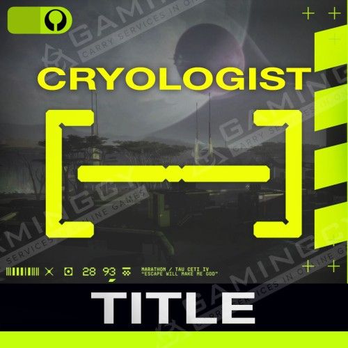 Cryologist Title