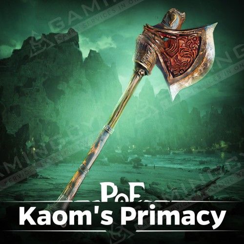 PoE Kaom's Primacy