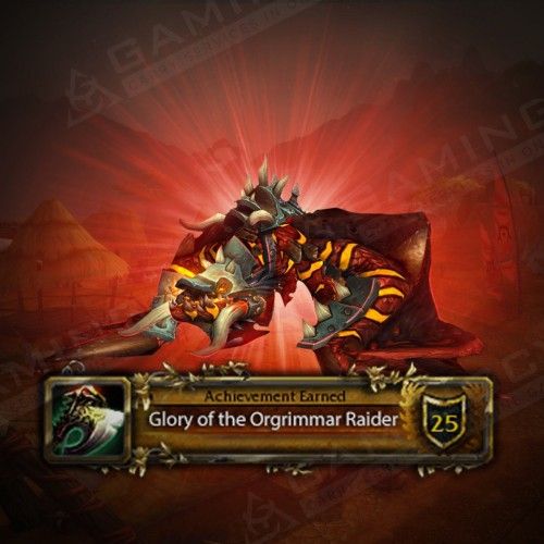 Glory of the Orgrimmar Raider