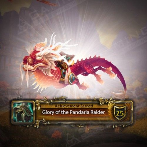 Glory of the Pandaria Raider
