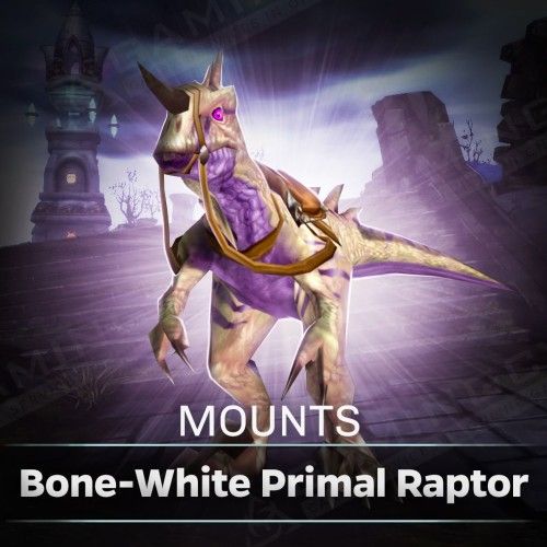 Bone-White Primal Raptor