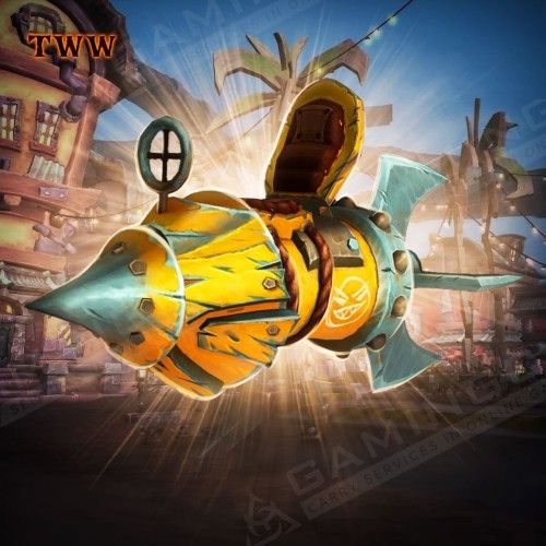 Ocher Delivery Rocket