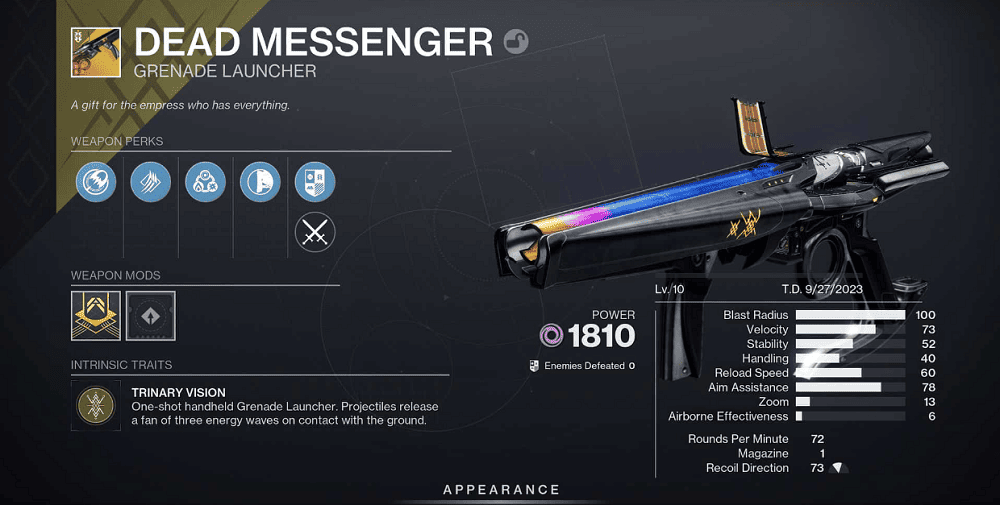 Dead Messenger