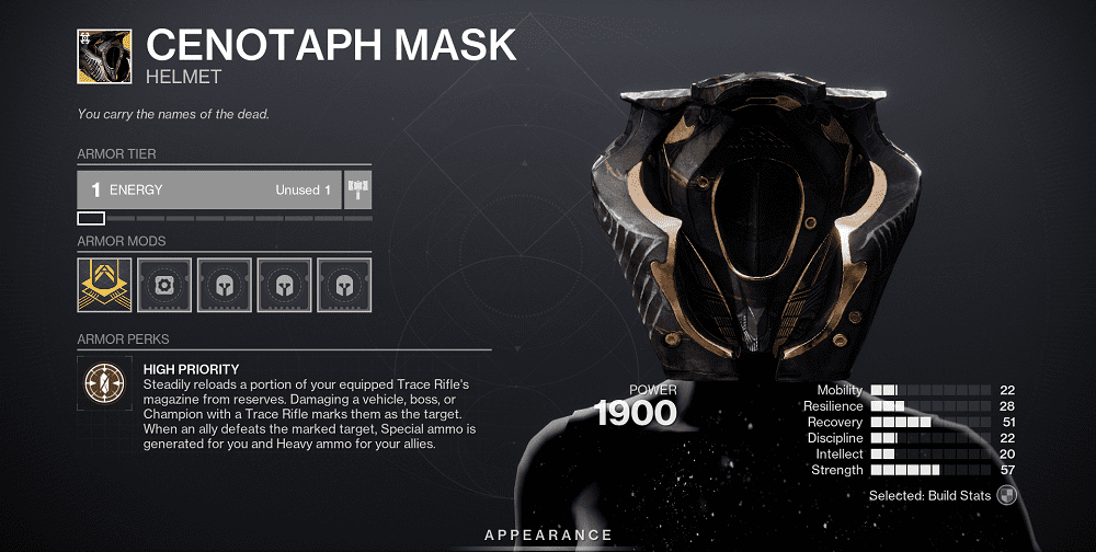 Cenotaph Mask