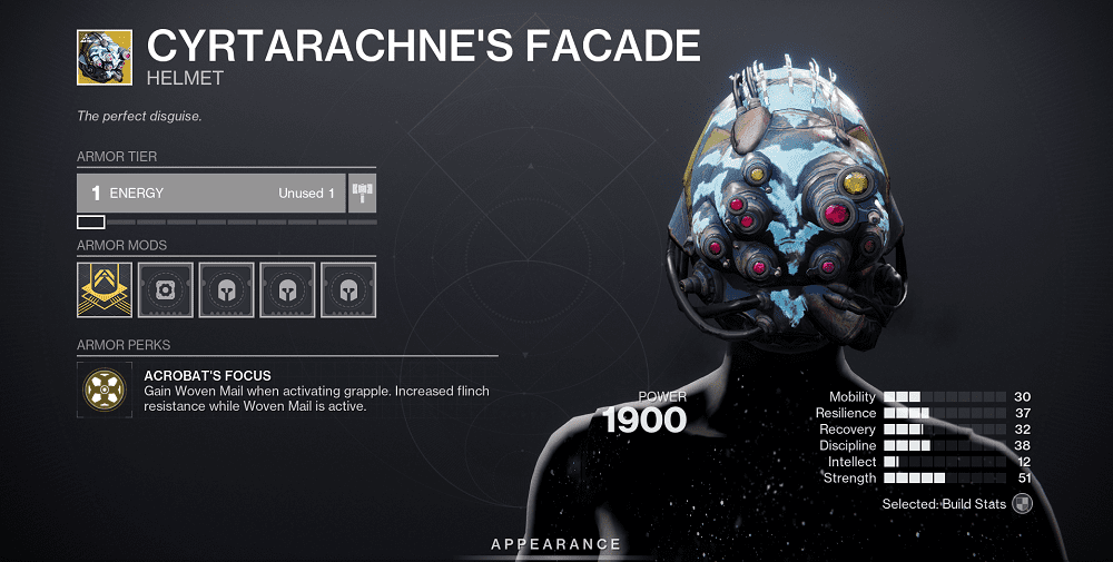 Cyrtarachne's Facade