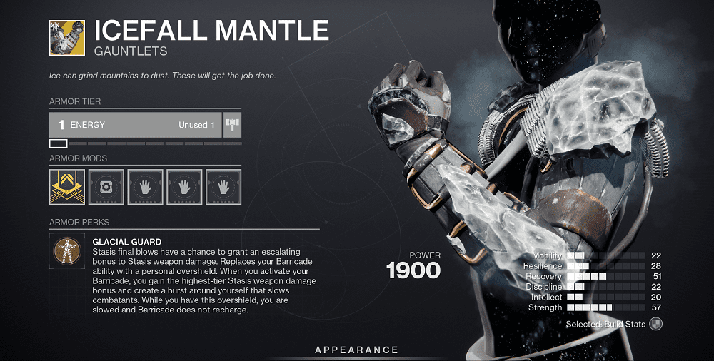 Icefall Mantle