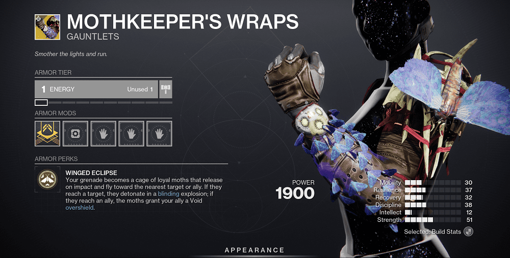 Mothkeeper's Wraps