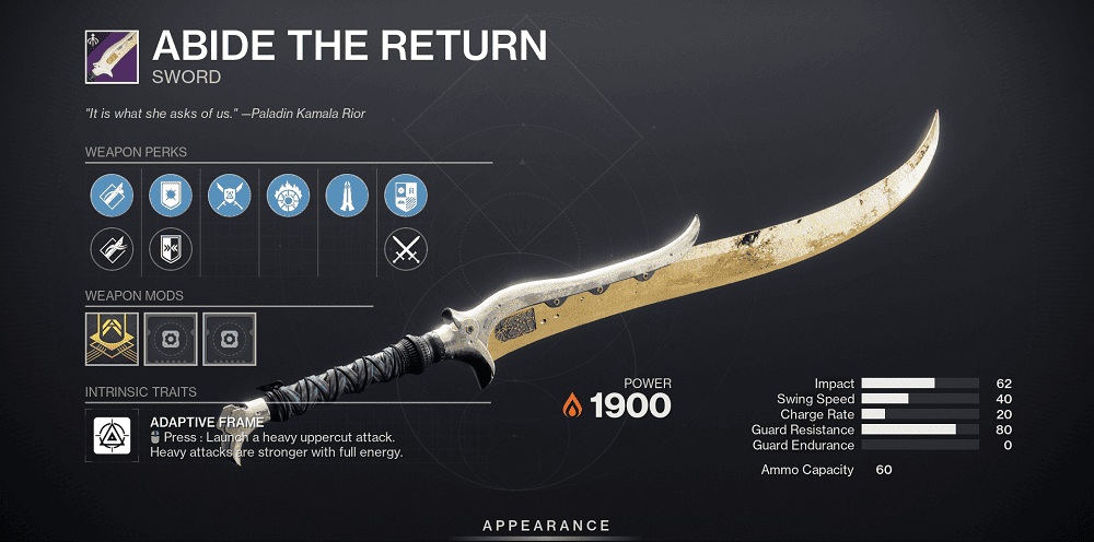 Abide the Return