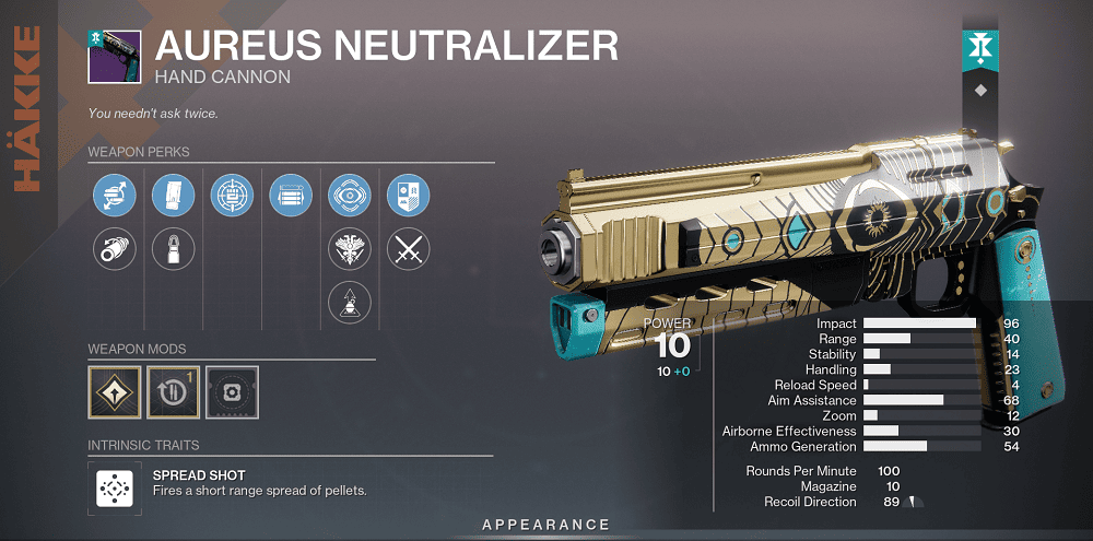 Aureus Neutralizer