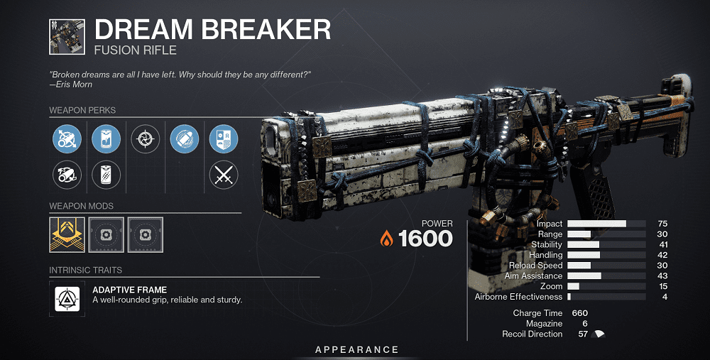 How To Get Dream Breaker Destiny 2 Dream Breaker Boost in Destiny 2 (Weapon God Roll Farming)