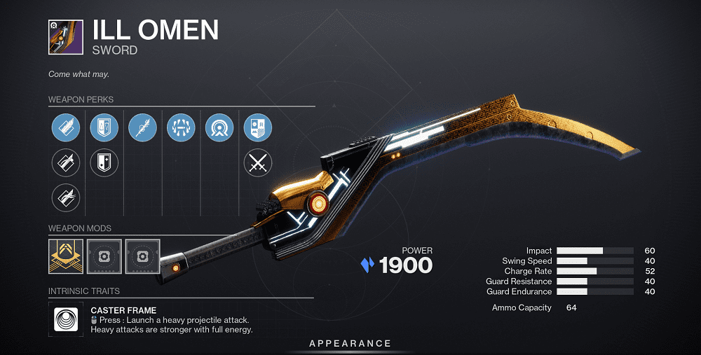 Ill Omen Boost in Destiny 2 (Weapon God Roll Farming)