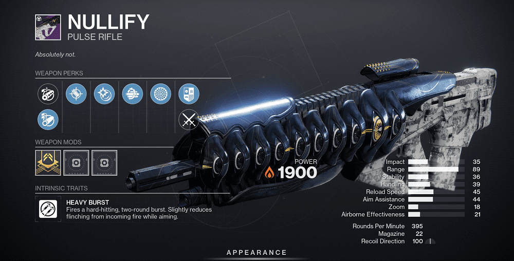 Nullify Boost in Destiny 2 (Adept, Red Border Farming)