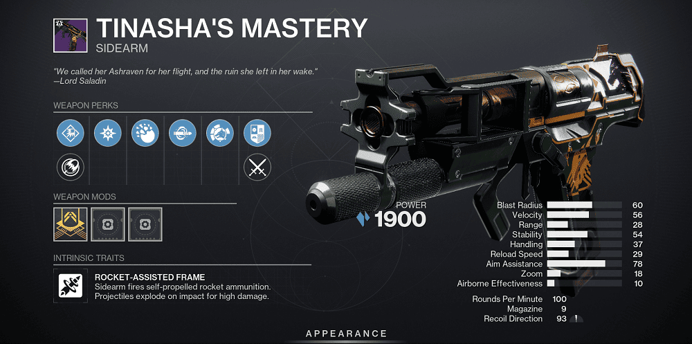 Tinasha's Mastery