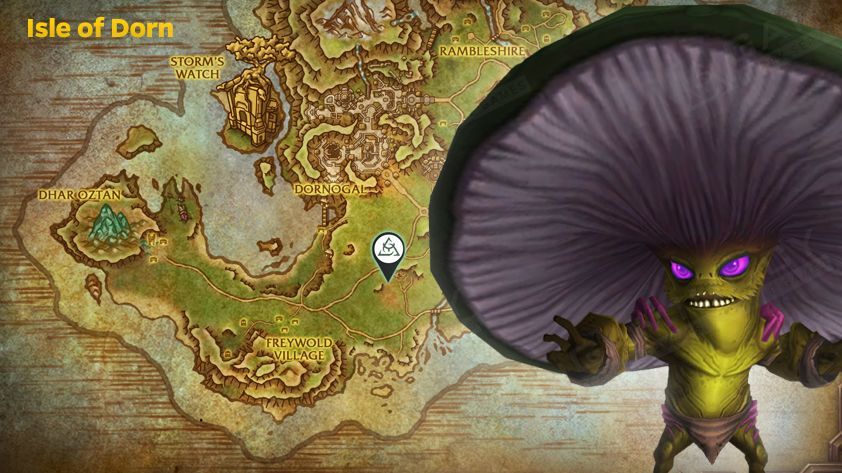 Fungal Folly Location