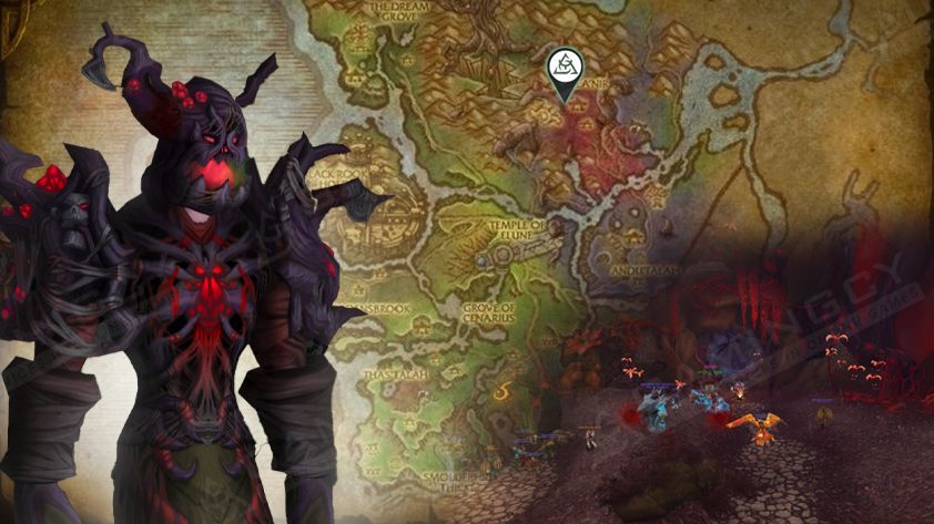 Darkheart Thicket Entrance