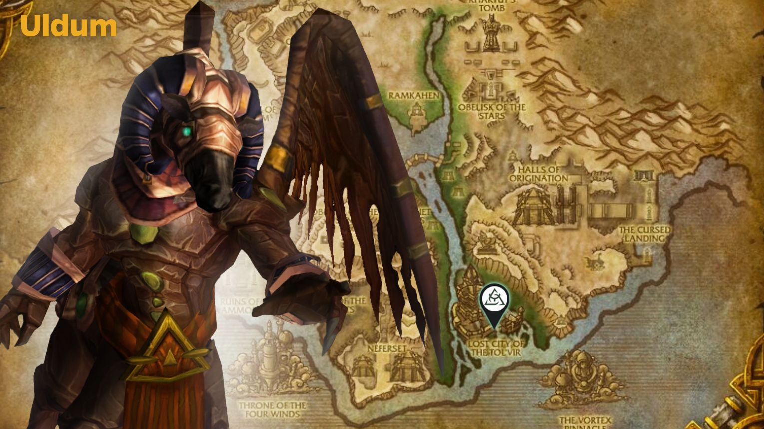 Lost City of the Tol'vir Location