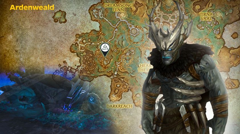 Mists of Tirna Scithe Location