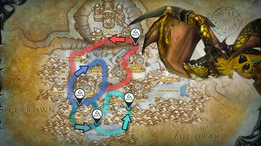 Time-Lost Proto Drake Route