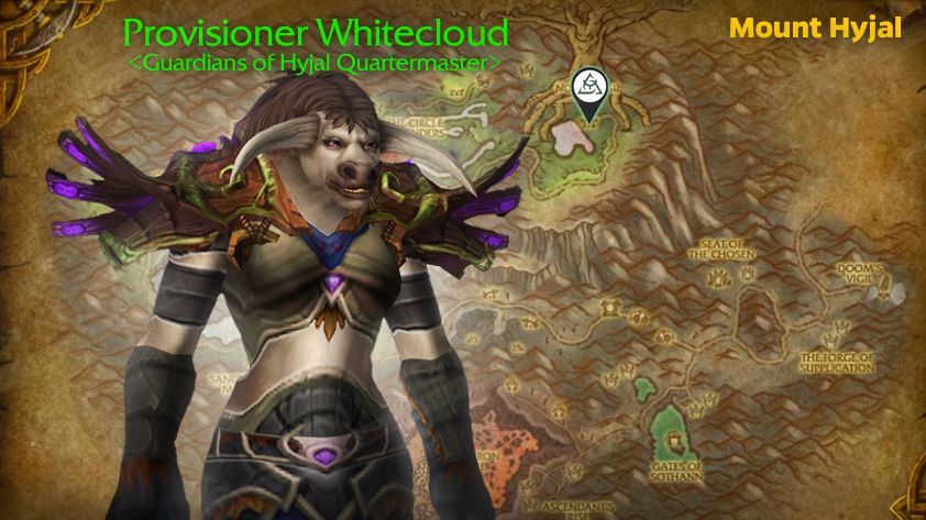 Guardians of Hyjal Quartermaster