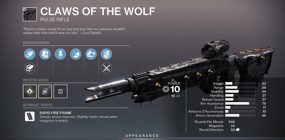 Claws of the Wolf