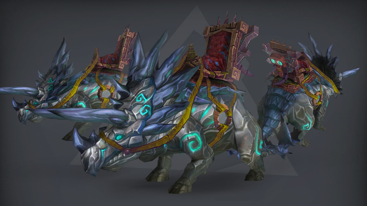 Reins of the Slate Primordial Direhorn