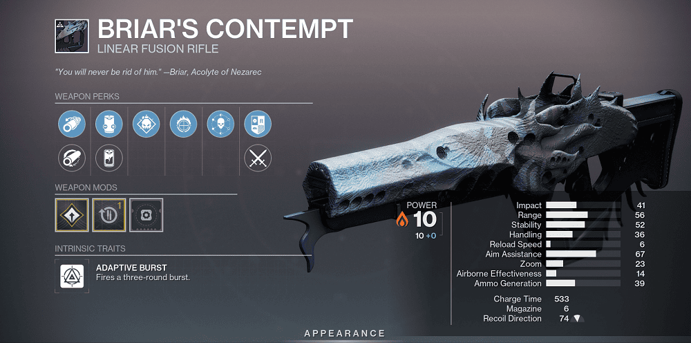 Briar's Contempt