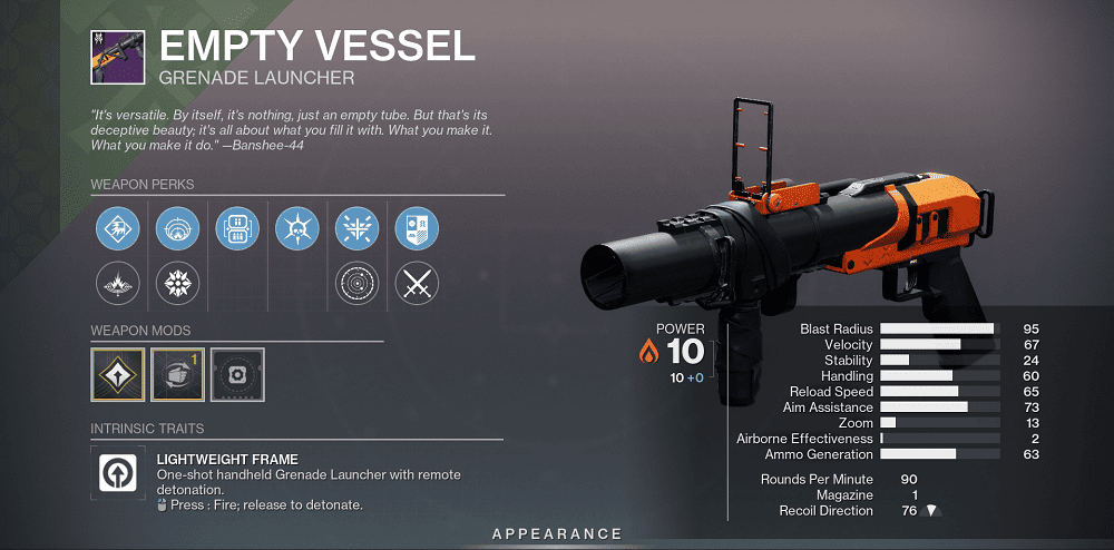 Empty Vessel