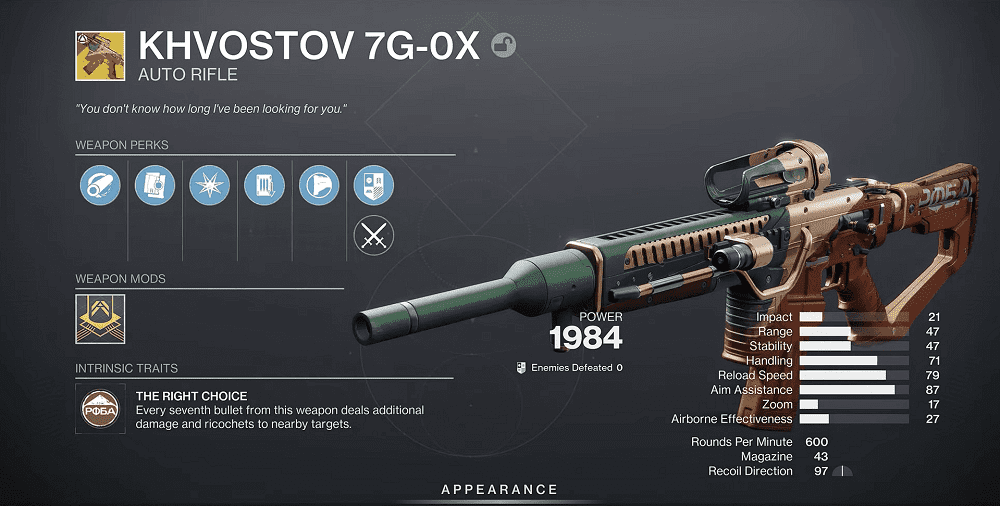 Khvostov 7G-0X