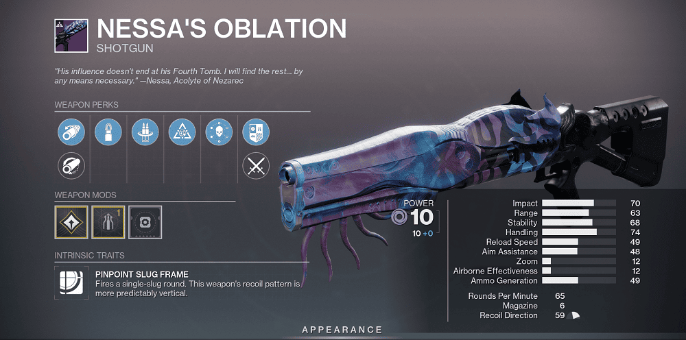 Nessa's Oblation