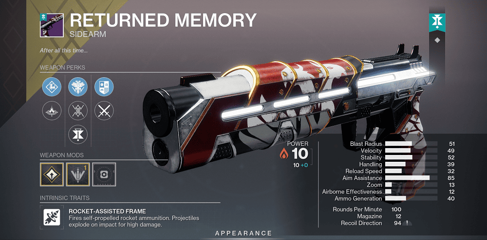 Returned Memory