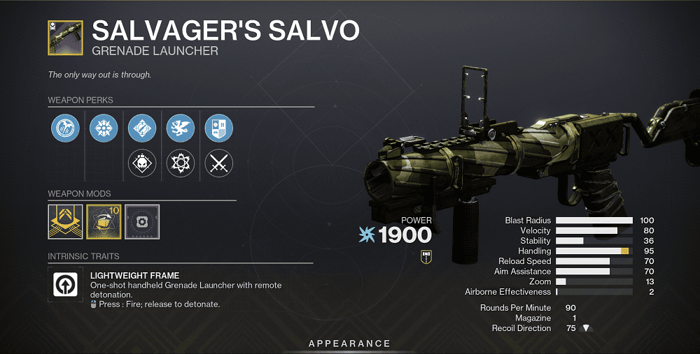 Salvager's Salvo