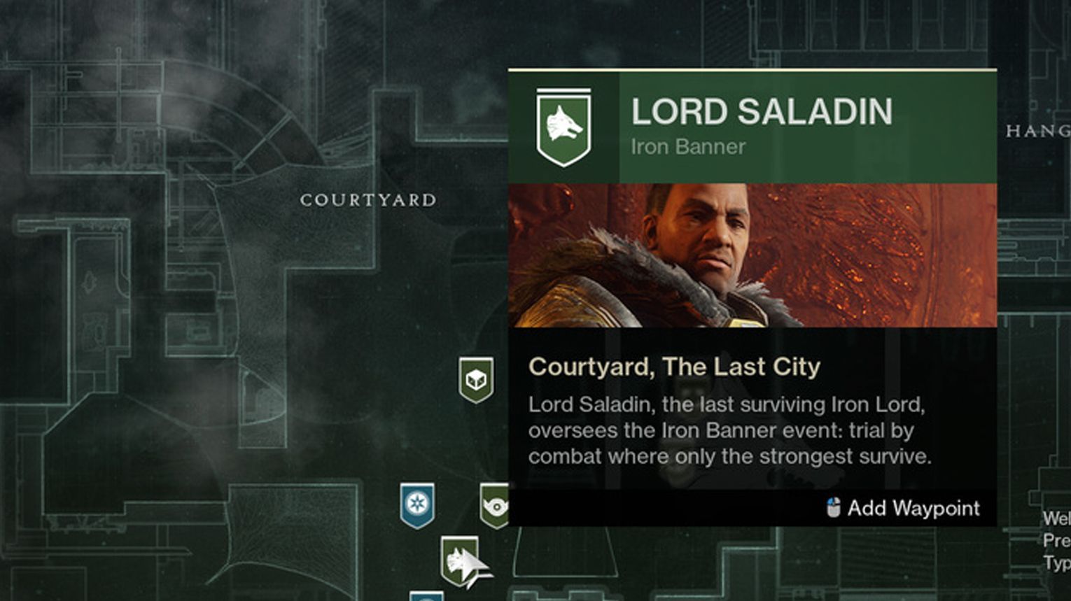 Lord Saladin Location