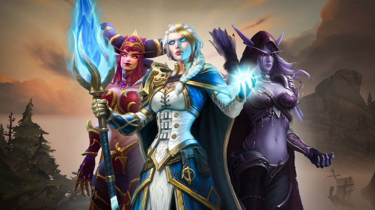 World of Warcraft Female Characters