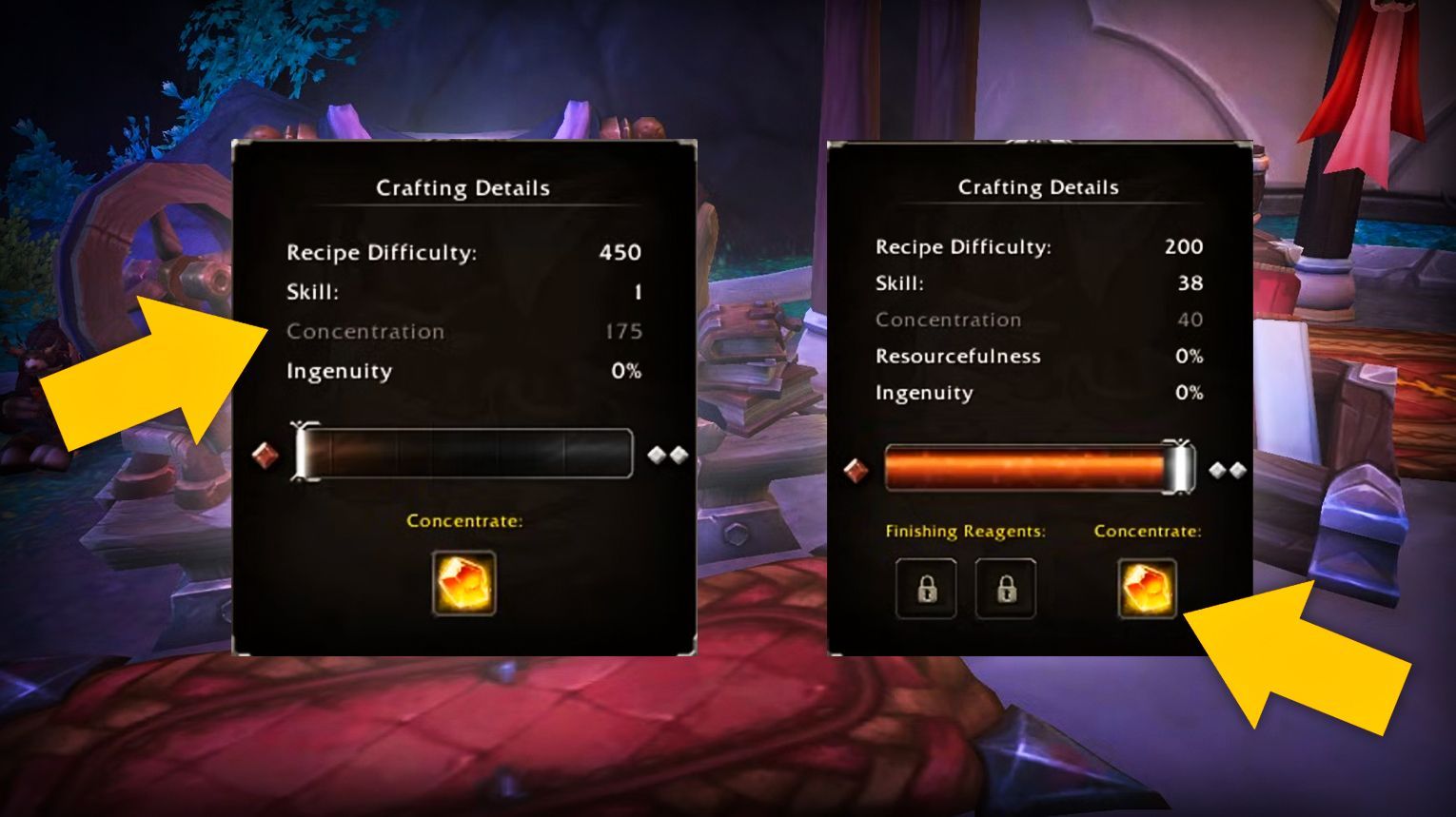 Concentration Crafting Orders Explained