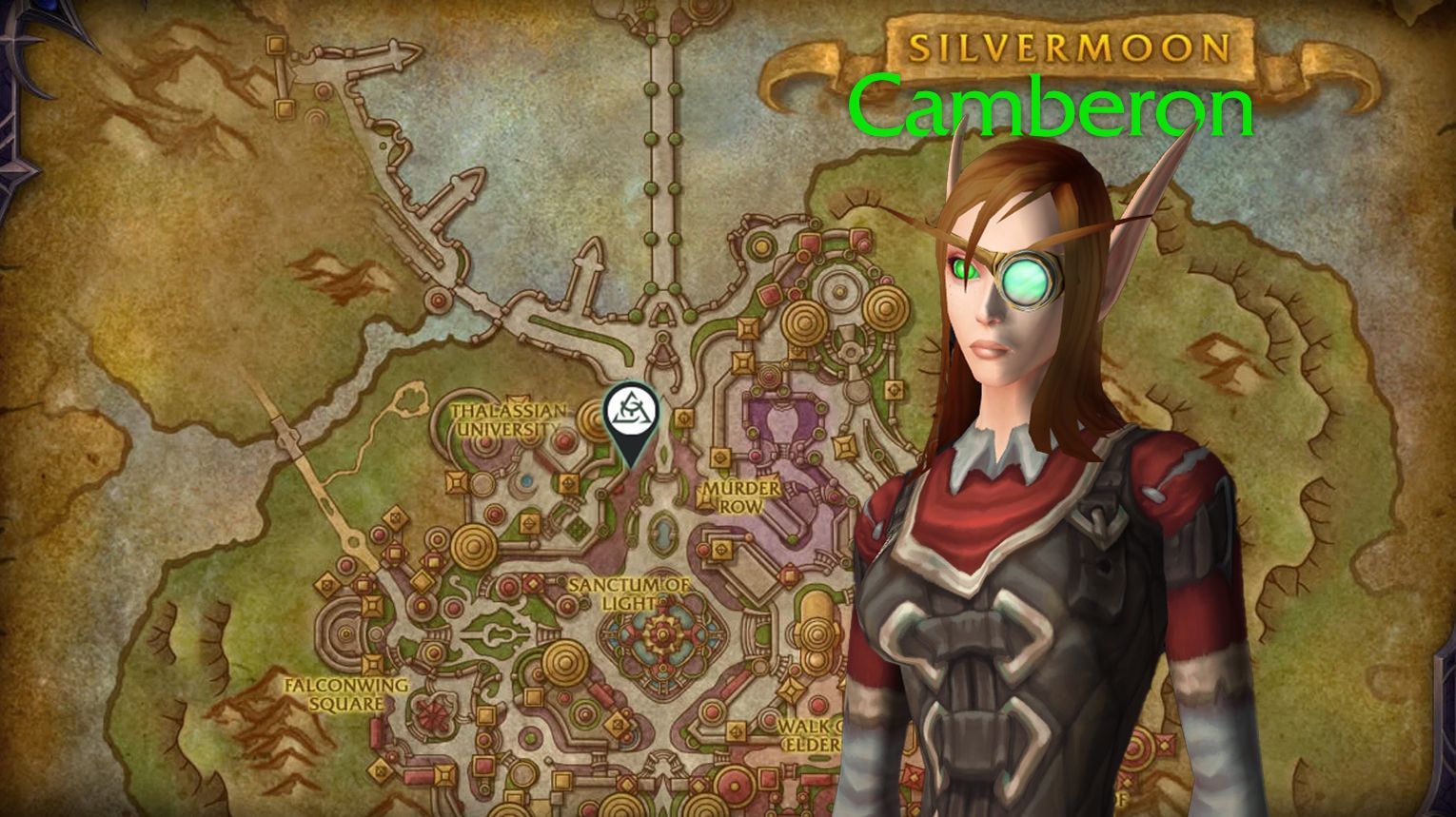Engineering trainer Danwe in Silvermoon Bazaar – Midnight Engineering location – WoW Midnight