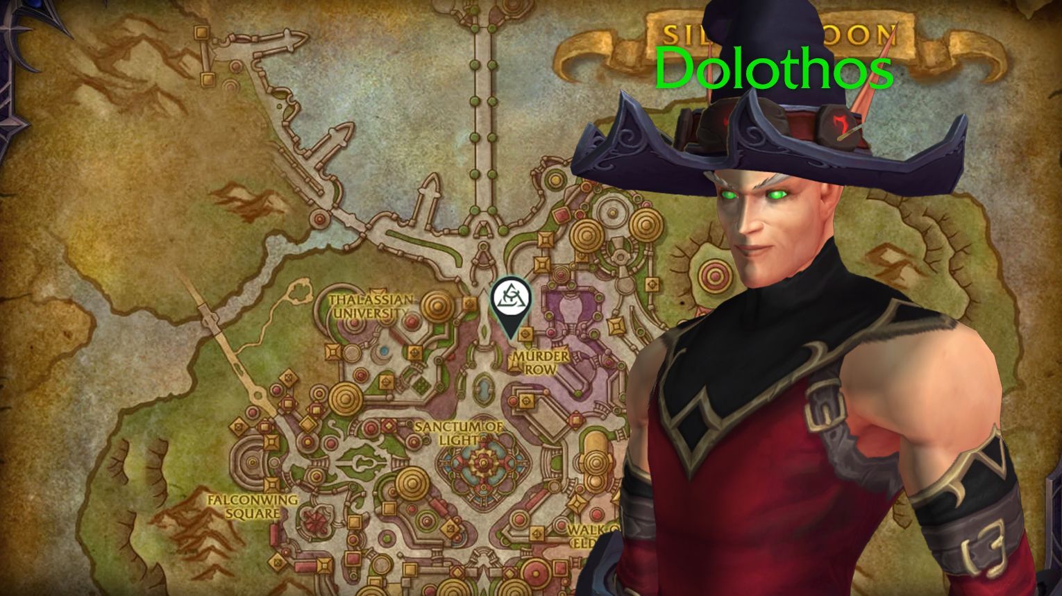 Dolothos, Enchanting trainer in Silvermoon City, Bazaar of the Sun, /way 47.90 53.76, WoW Midnight