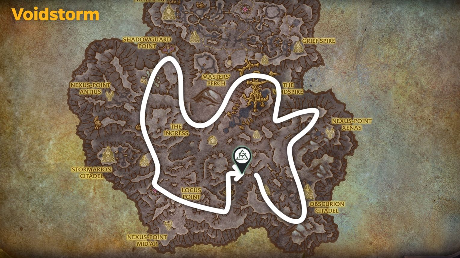 Voidstorm zone map – rare mobs, treasures, The Ultimate Predator achievement, and Yelling into the Voidstorm meta – WoW Midnight