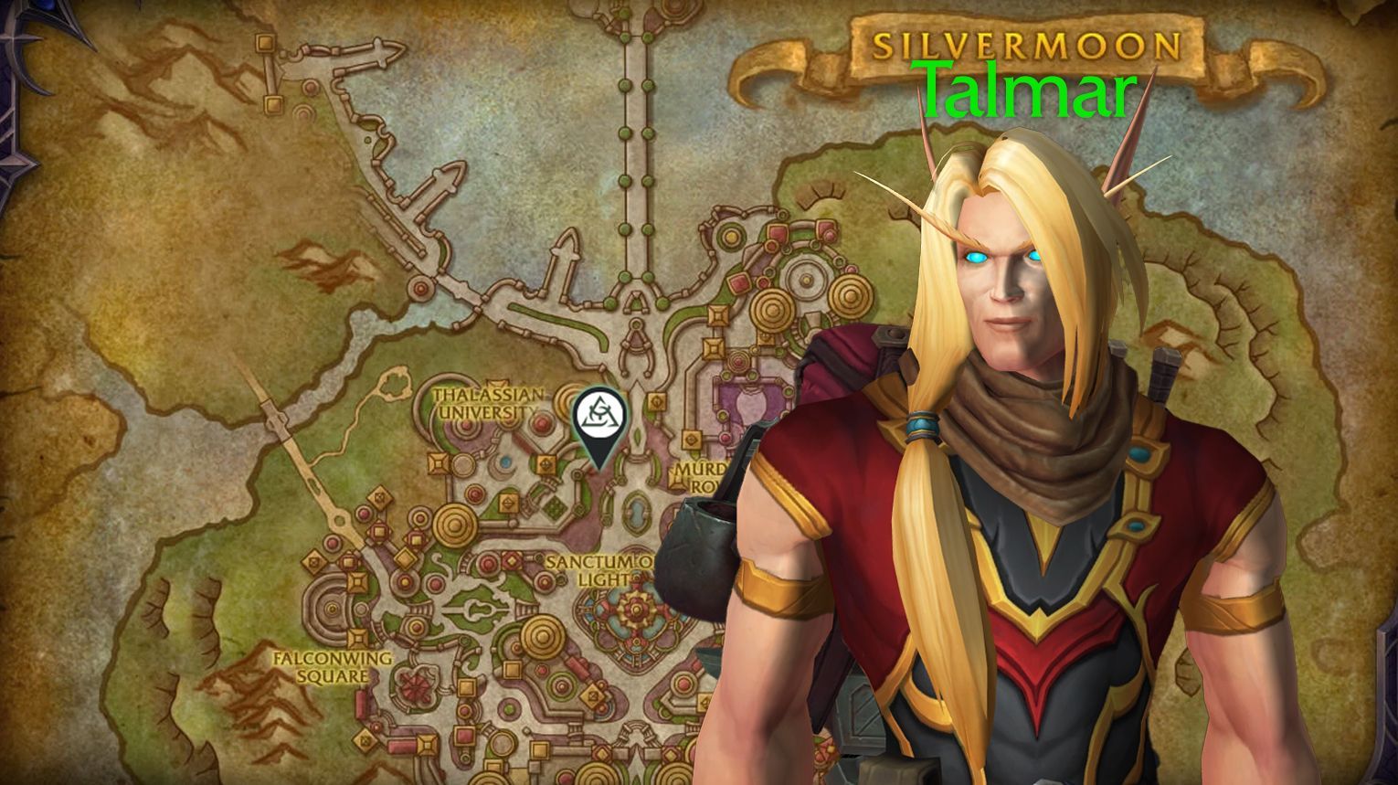Leatherworking trainer Talmar in Silvermoon Bazaar – Midnight Leatherworking location – WoW Midnight