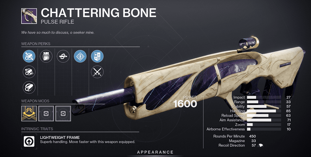 Chattering Bone