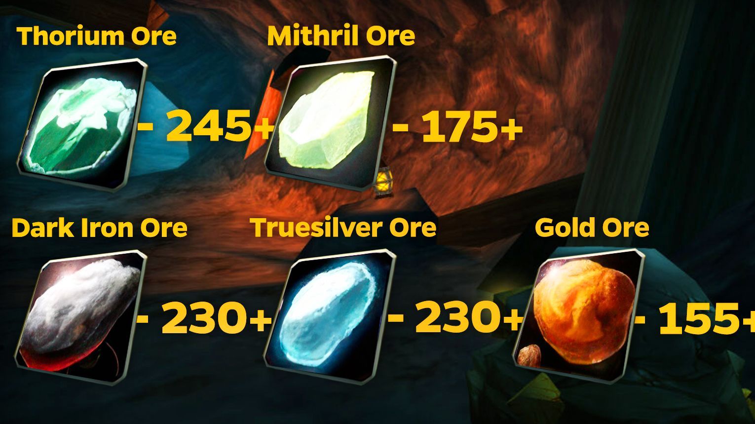 Best Gold-Making Ore in WoW Classic
