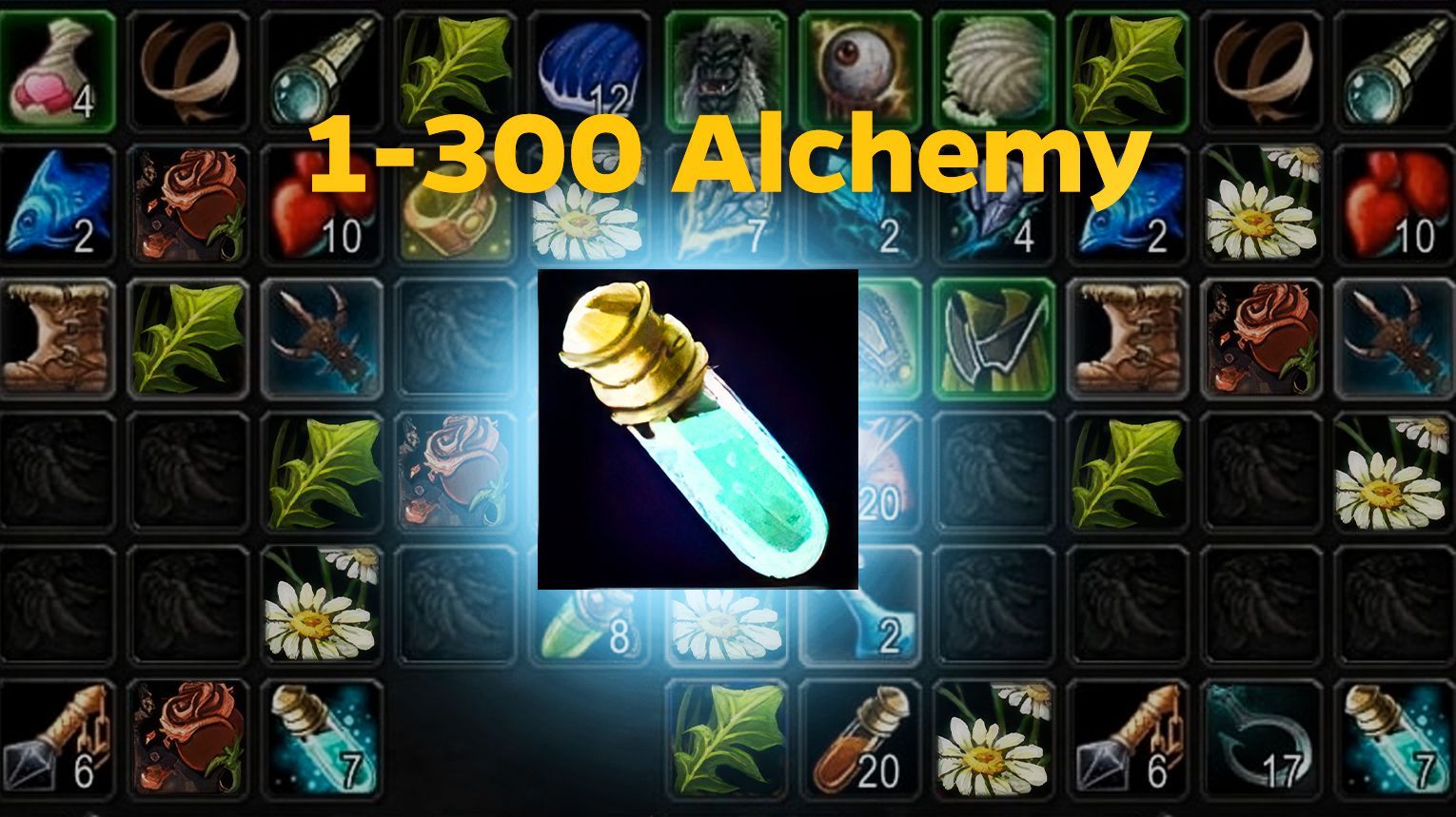 The Fastest 1-300 Vanilla Alchemy