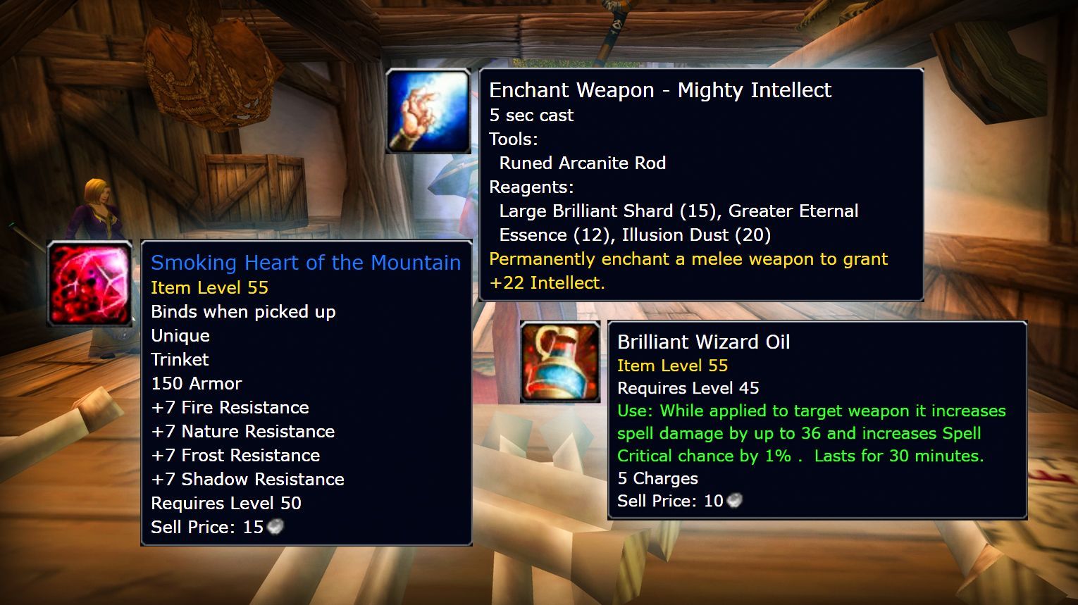WoW Classic Best Endgame Enchanting Formulas