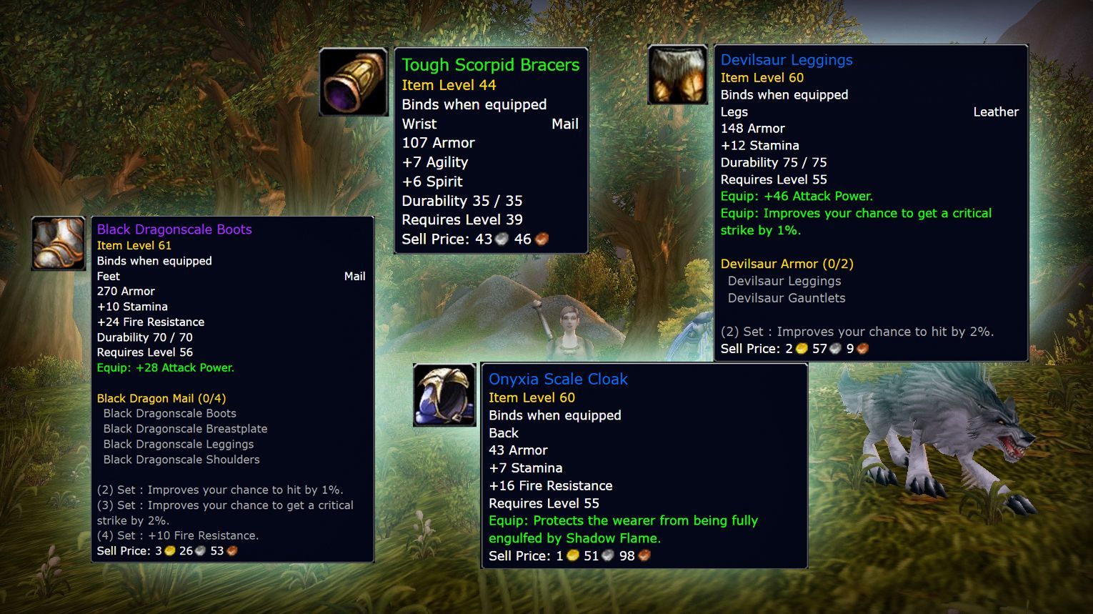 WoW Classic Skinning Patterns Overview