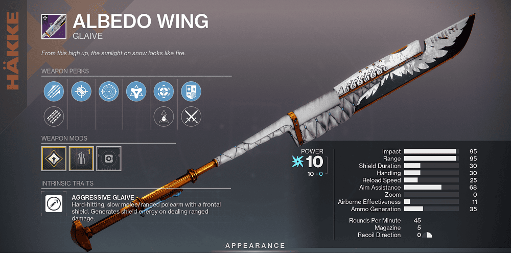 Albedo Wing
