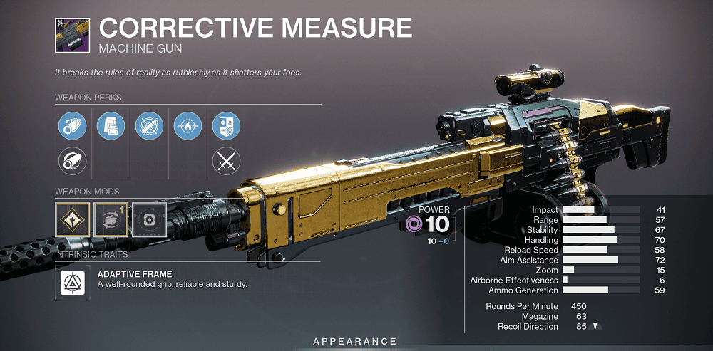 Corrective Measure
