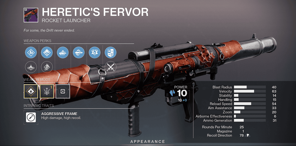Heretic's Fervor
