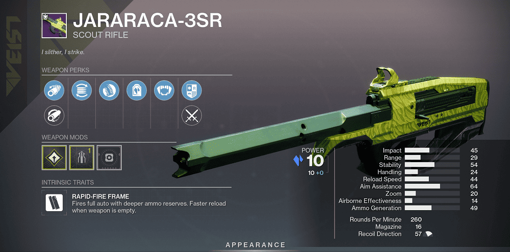 Jararaca-3SR